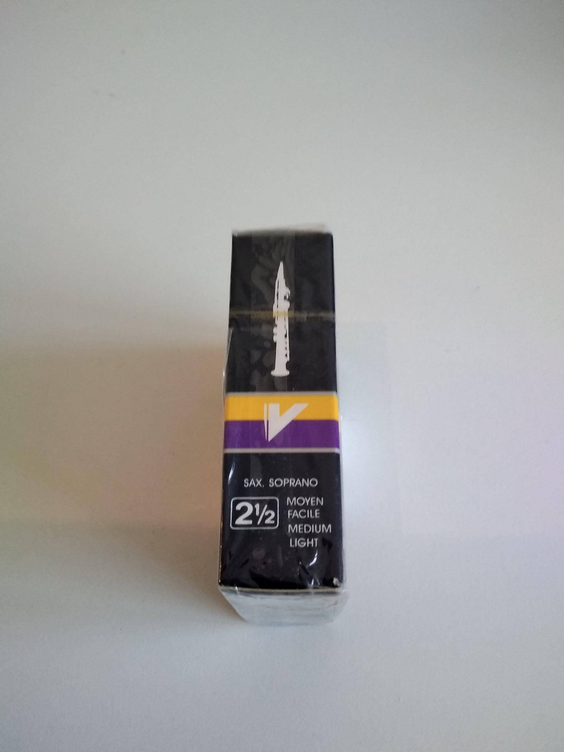 Soprano Saxophone Reeds Strength 2.5 Box Of 10