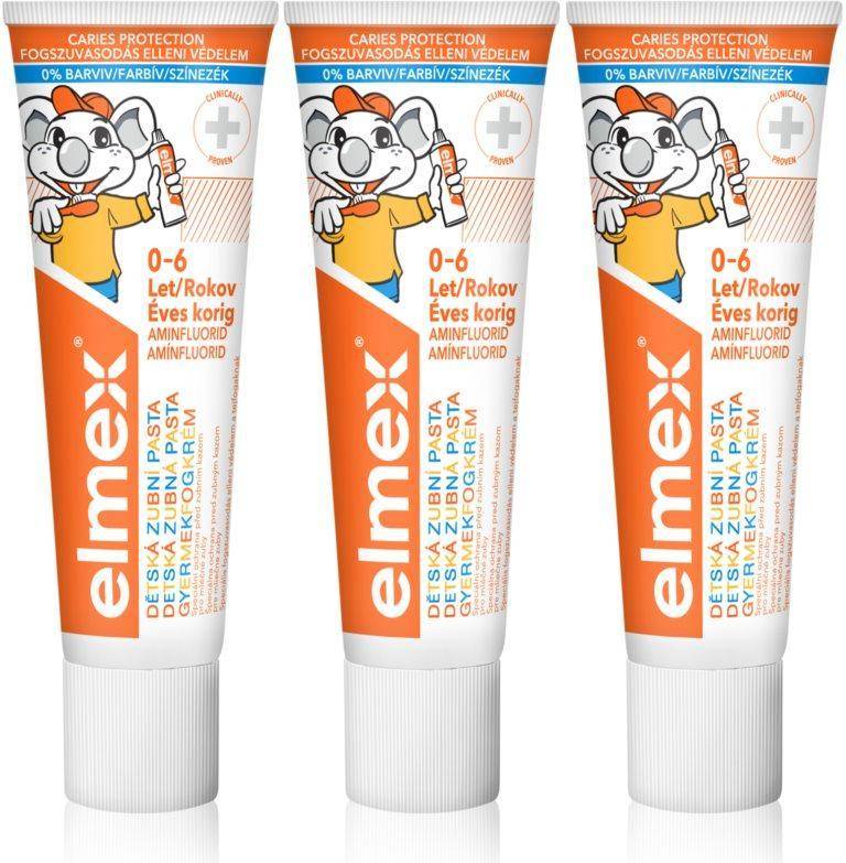 Elmex Trio Toothpaste 3 pcs toothpaste