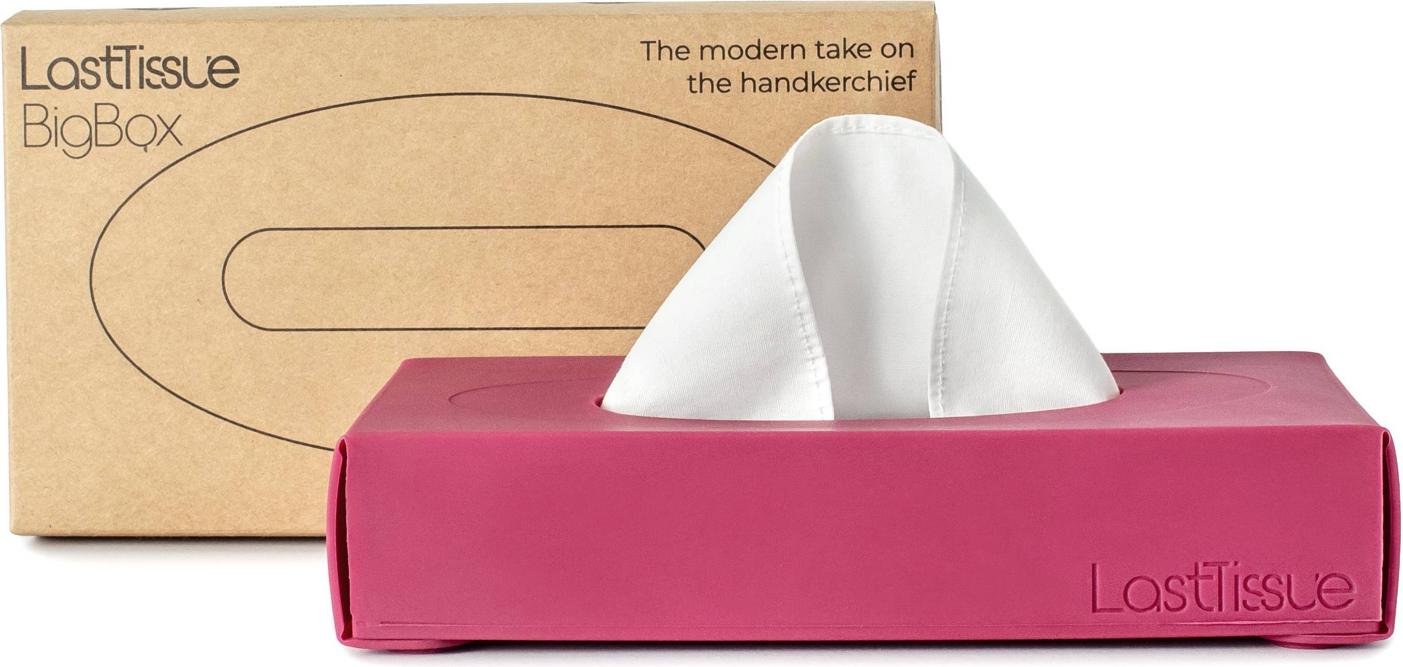 LastTissue Box, 18-pack, Red