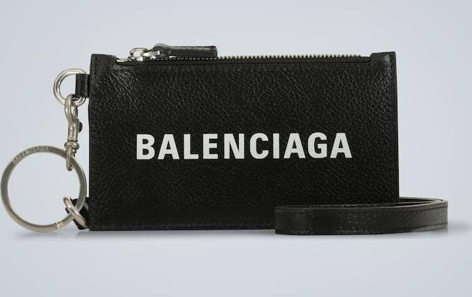 Cardholder men Balenciaga Card Case on Keyring