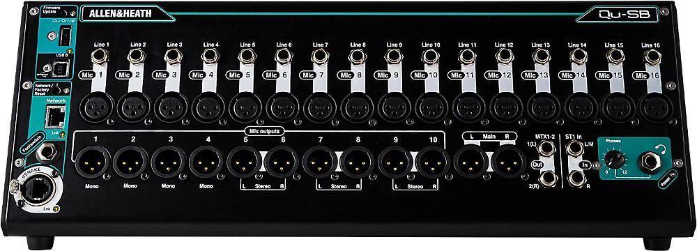 Qu-Sb Rack-Mountable Digital Mixing System