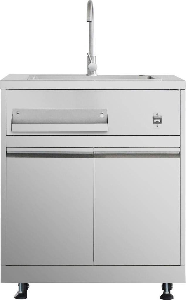 MyOutdoorKitchen Inox Range Module with Sink Unit