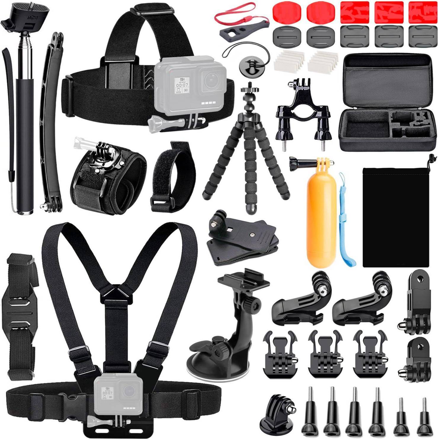 Koah 50-In-1 Action Camera Accessory Kit GoPro