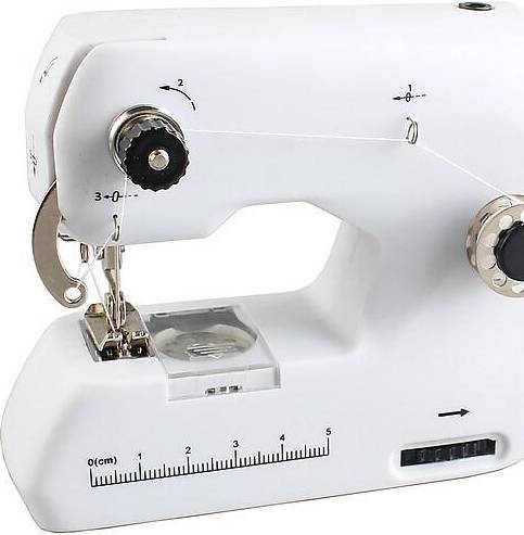 Michley SewSimple 2-Thread Sewing Machine - White