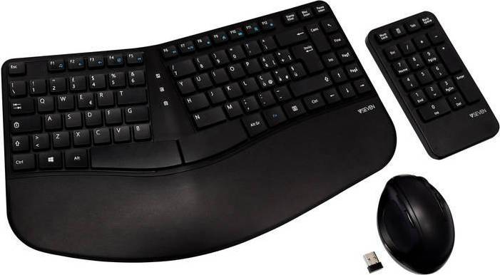 CKW400IT Italian Keyboard and Mouse Set with Numeric Keypad