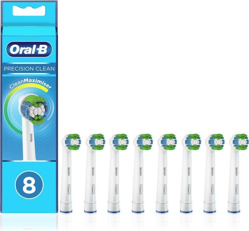 Oral b tandbørstehoveder 8 Oral-B Precision Clean CleanMaximiser 8-pack