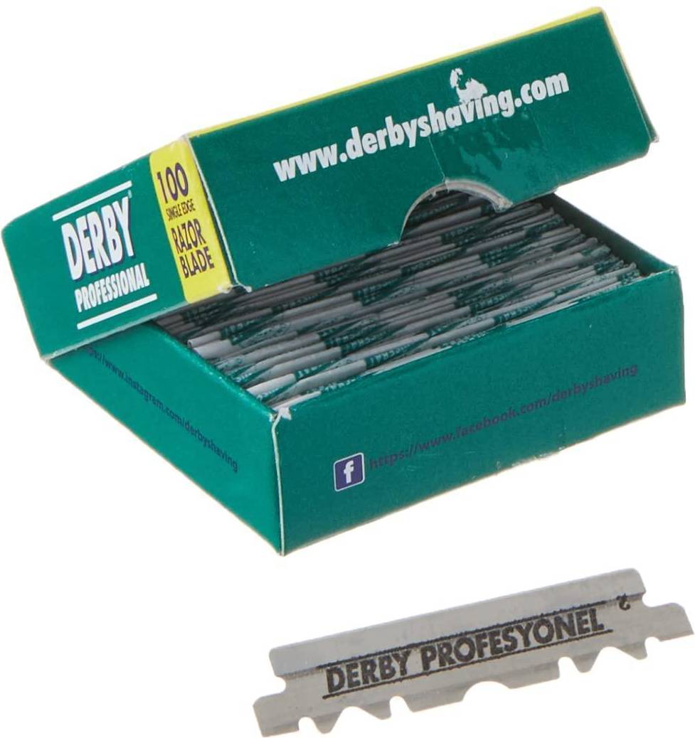 100 Professional Rasierklingen Single Edge