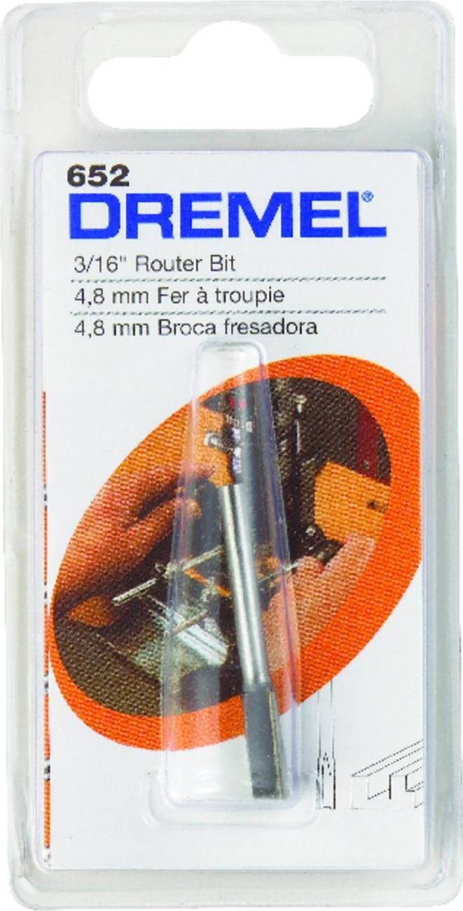Dremel 3/16 In. Straight Router Bit