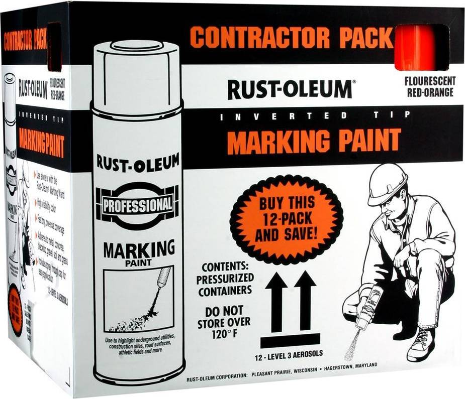 Rust-Oleum Professional 15 Inverted