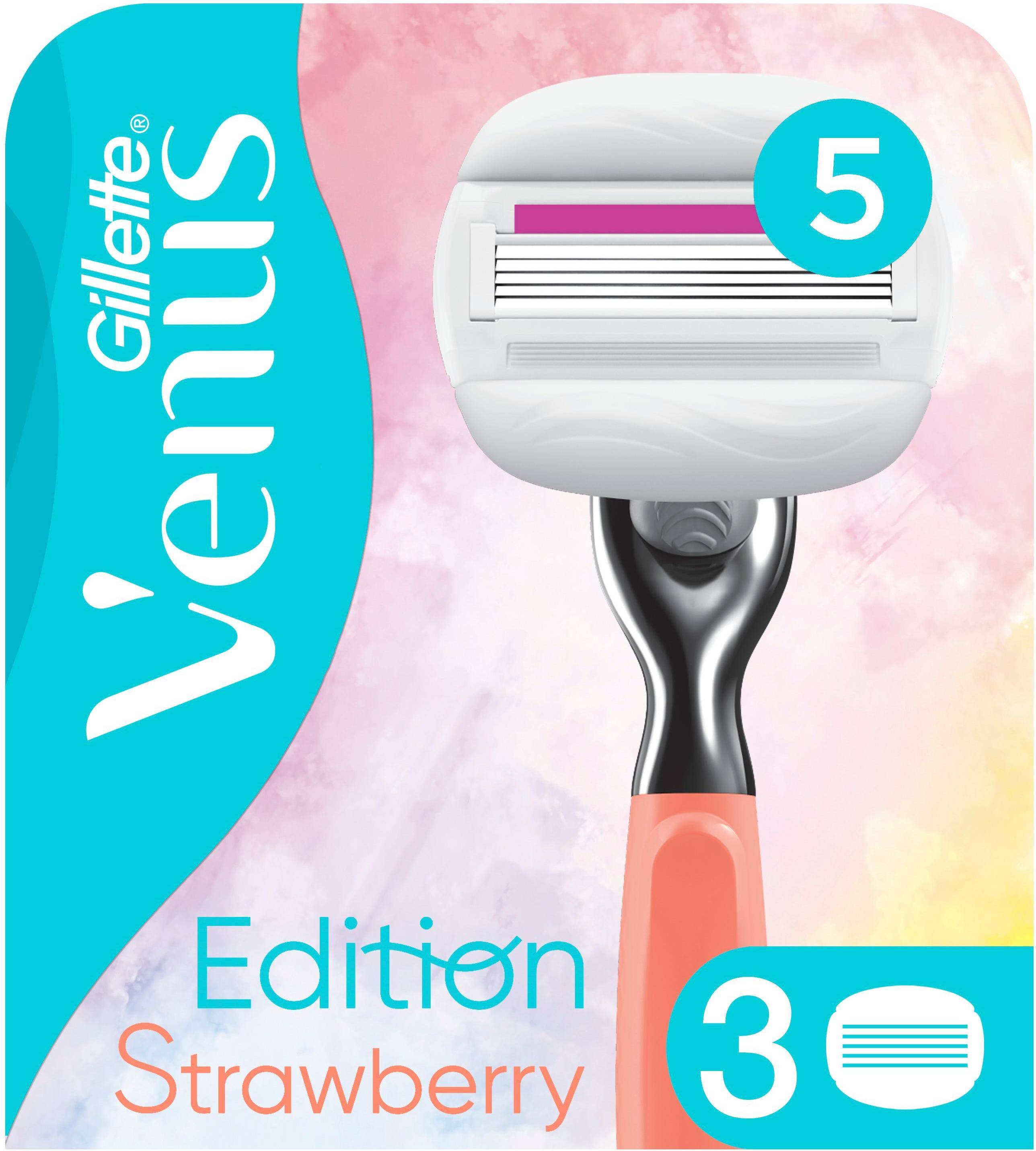 Gillette Venus Edition Strawberry Razor 3-pack