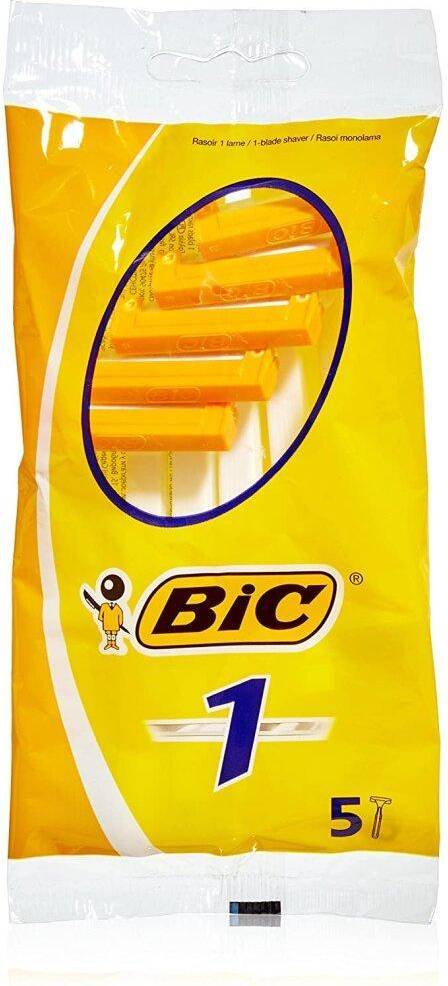 Bic 1 Disposable Razors 5 Pack