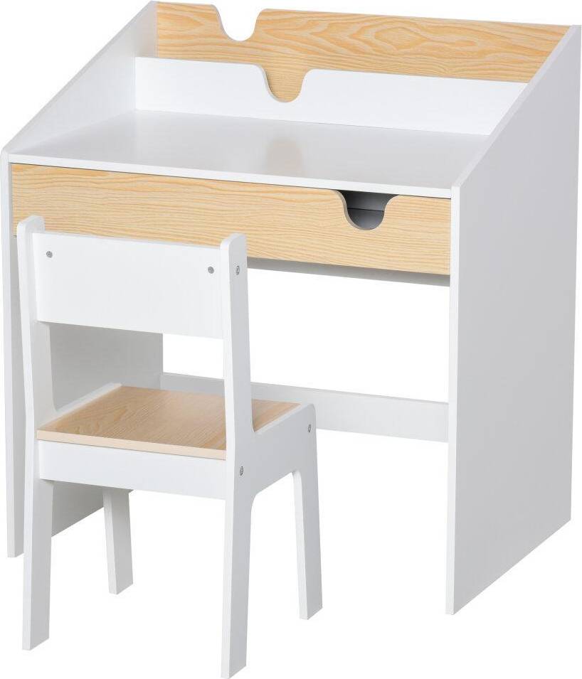 Kids desk Homcom Kids Desk & Chair Set w/ Storage