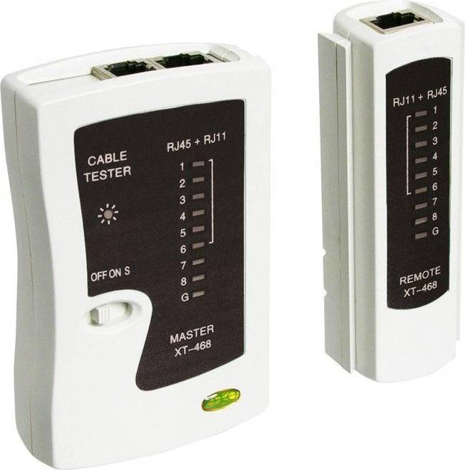 Billiga nätverkstestare RJ11, RJ12