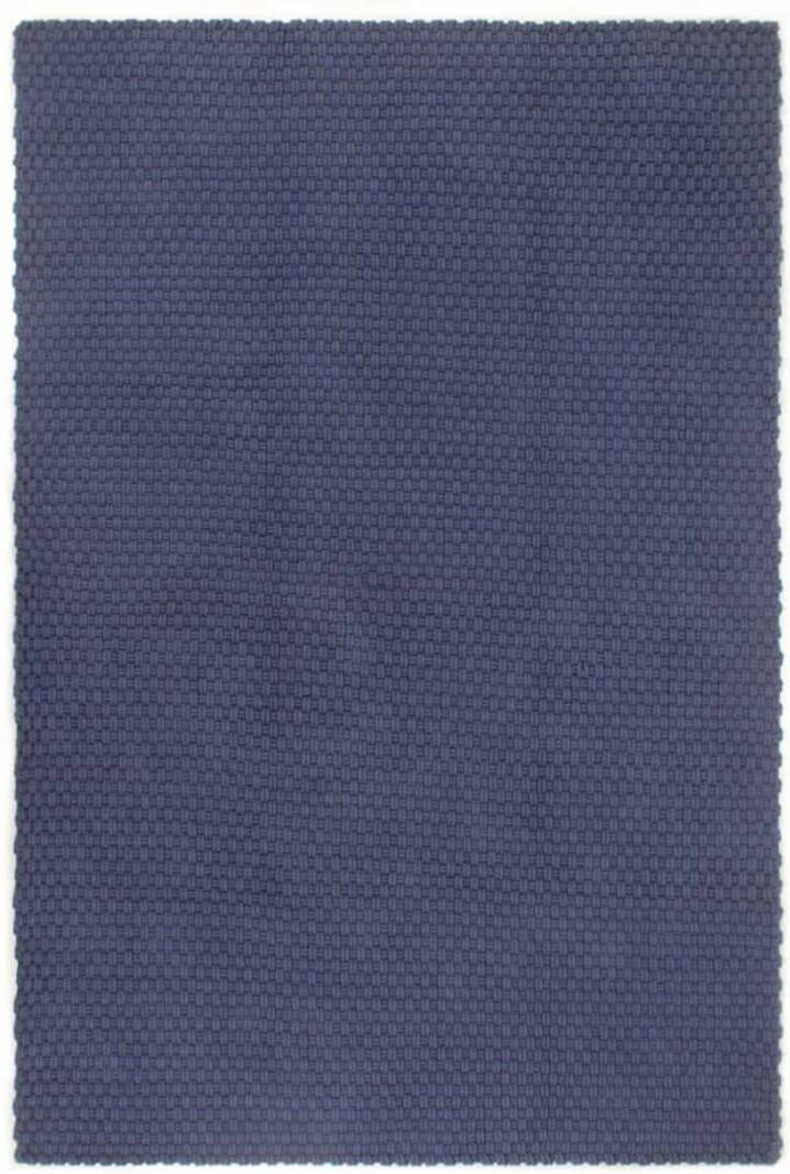 vidaXL Rectangular Rug Blue cm