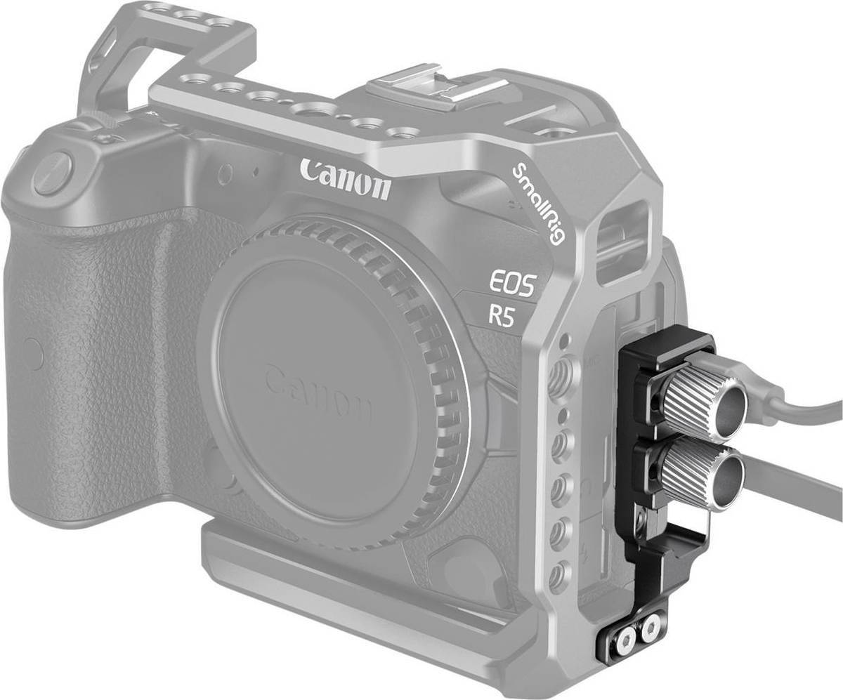Canon r6 Smallrig HDMI and USB-C Cable Clamp for Canon EOS R5/R6/R5 C Cage