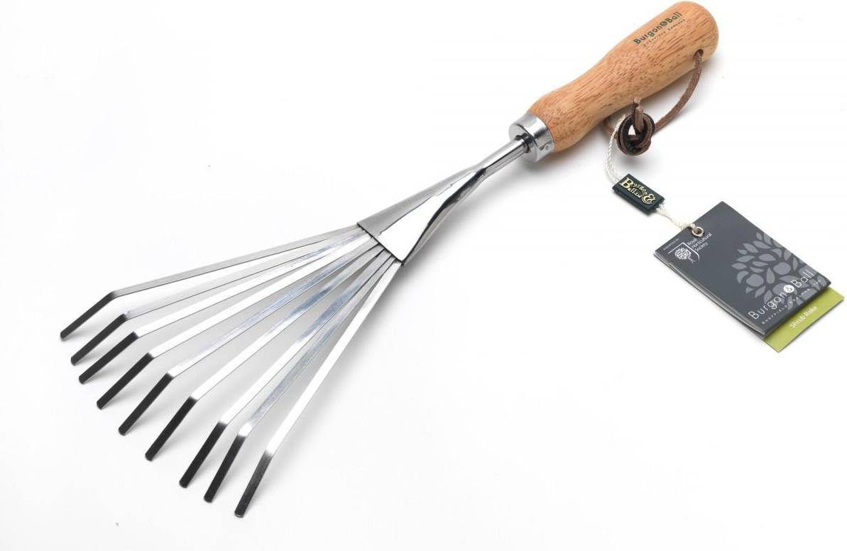 Shrub Rake kortskaftet løvrive