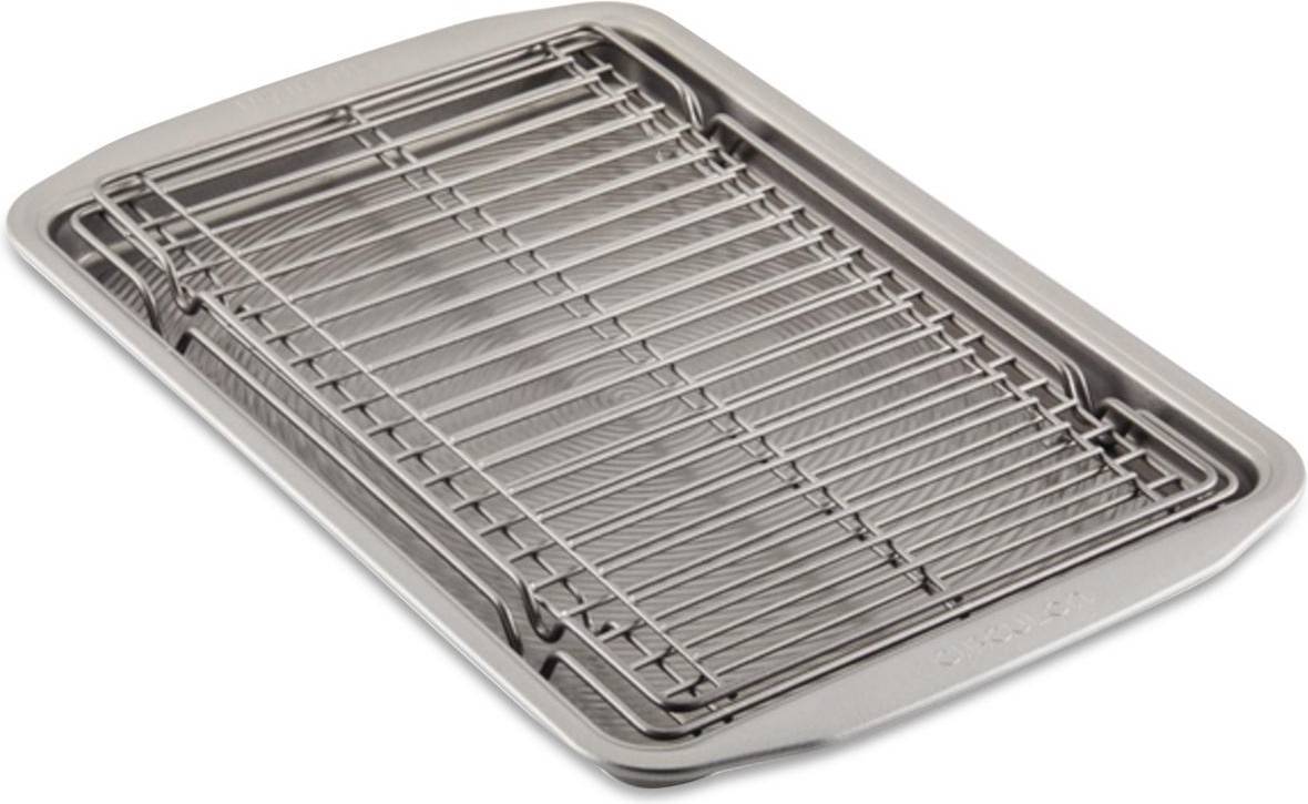Circulon pan set Circulon Bakeware Baking Expandable Cooling Rack Set Oven Tray