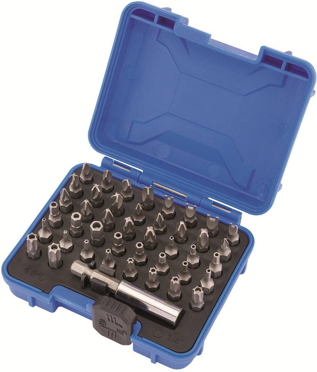 Draper Security Screwdriver Bit Set Piece Bit Screwdriver