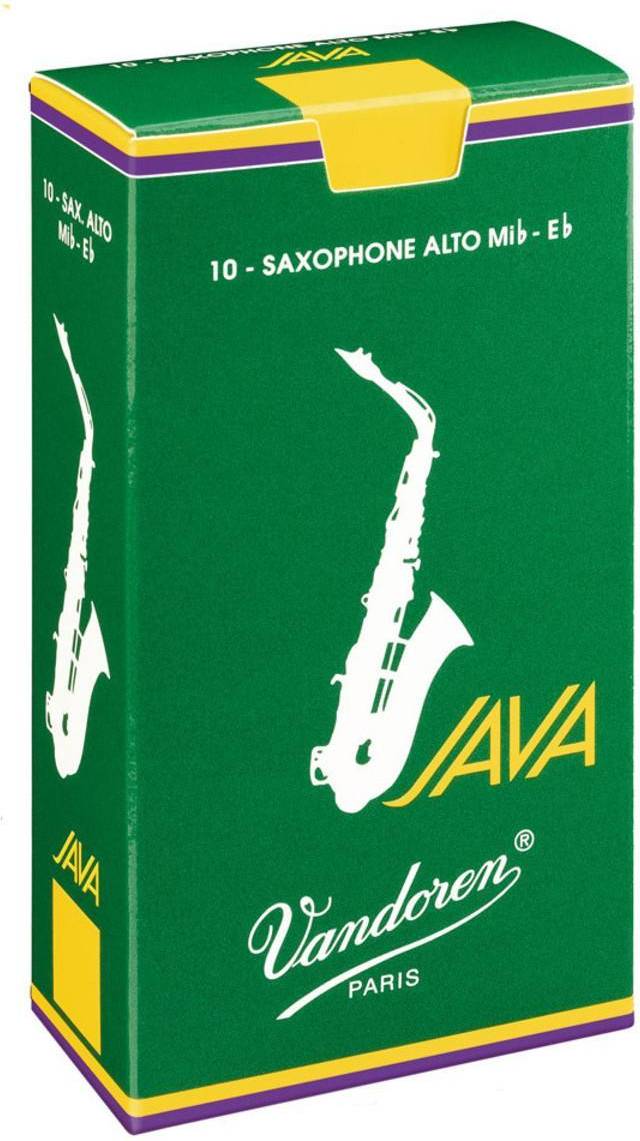 Java Alto Saxophone Reeds Strength 2, Box Of 10