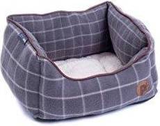 Petface Grey Window Pane Check Square