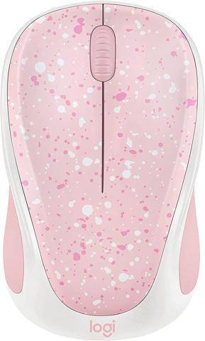 Logitech M317c Wireless Mouse Rose Splash