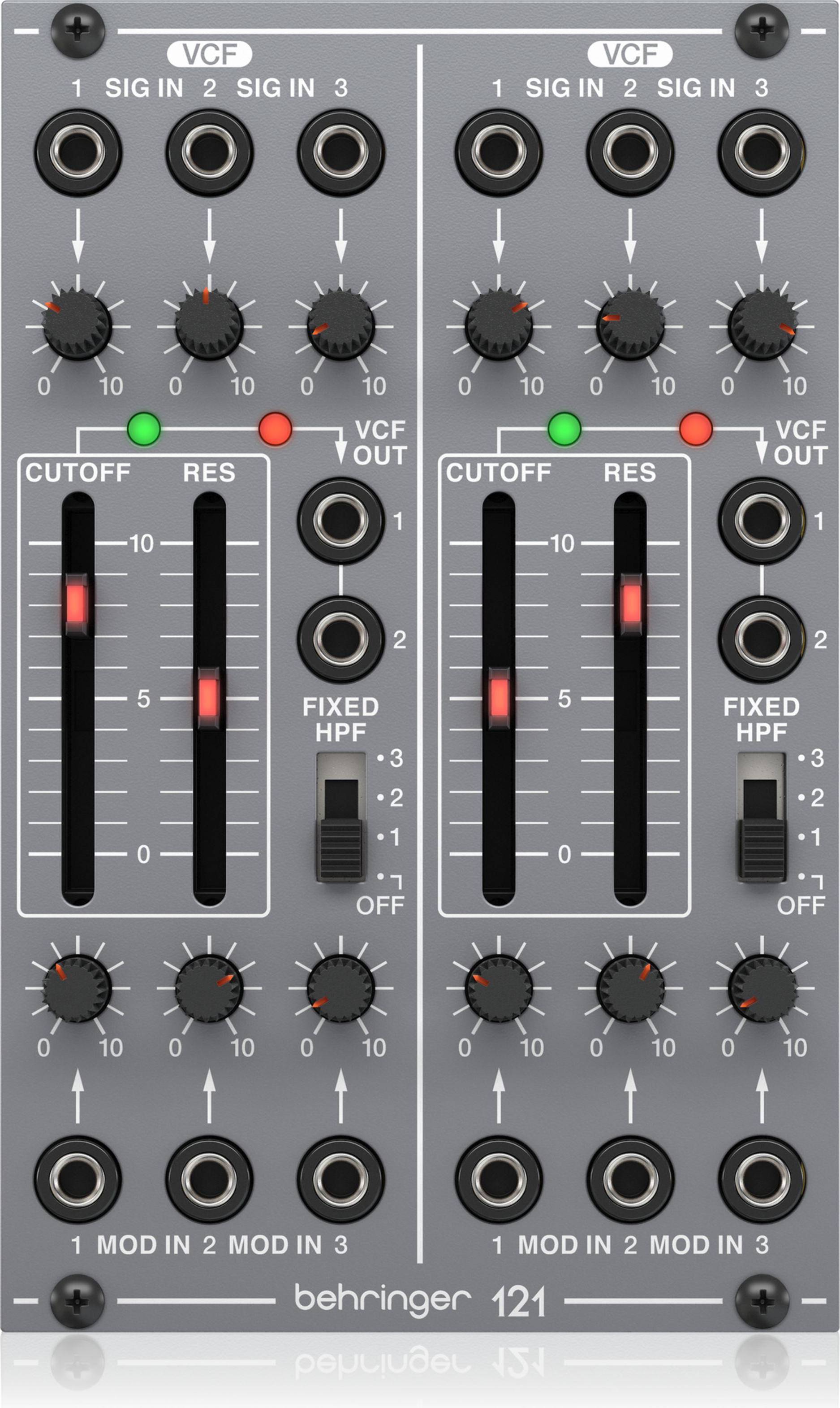 Behringer 121 Dual VCF Modulær Synthesizermodul