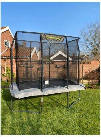 Jumpking 6ft x 9ft Rectangular Combo Pro Trampoline