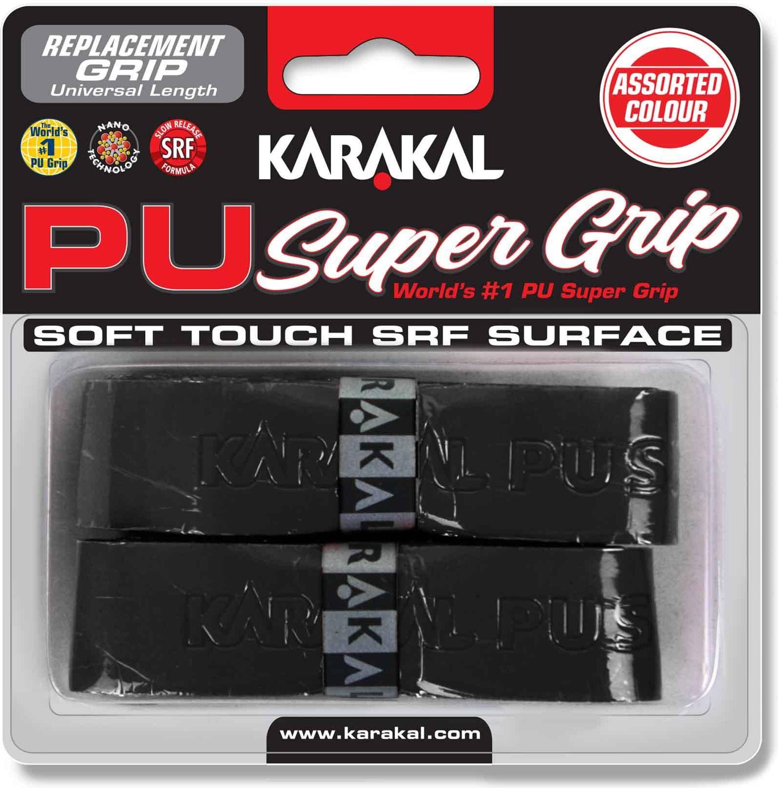 PU Supergrip Replacement Racquet Grip 2pack