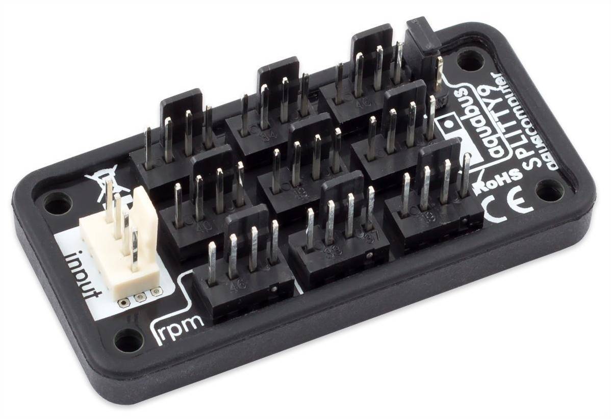 Aqua Computer Splitty9 Cable splitter Black