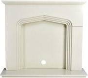 Electric fireplace and surround Focal Point Innsworth Ivory Effect Fireplace Surround Set