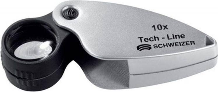 Schweizer Einschlaglupe Tech-Line Vergr.
