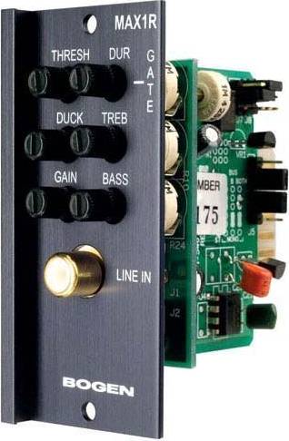 MAX1R, Unbalanced Mono Input Module, RCA MAX1R