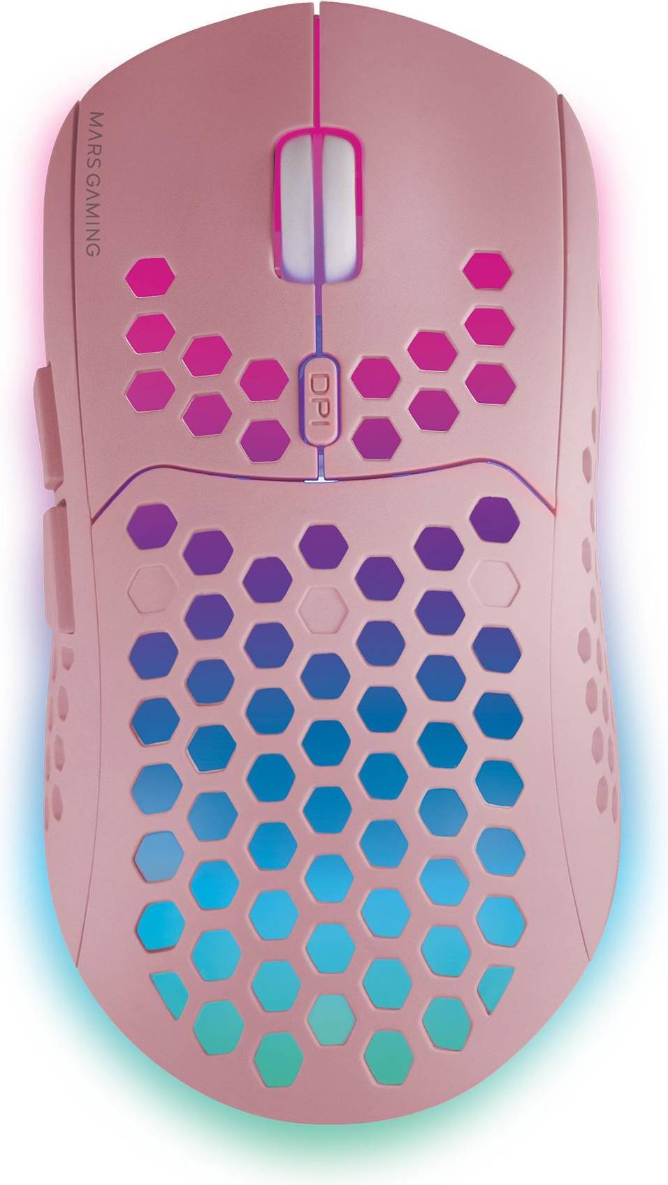 Mouse Da Gioco Wireless MMW3 RGB Flow 3200 DPI Rosa