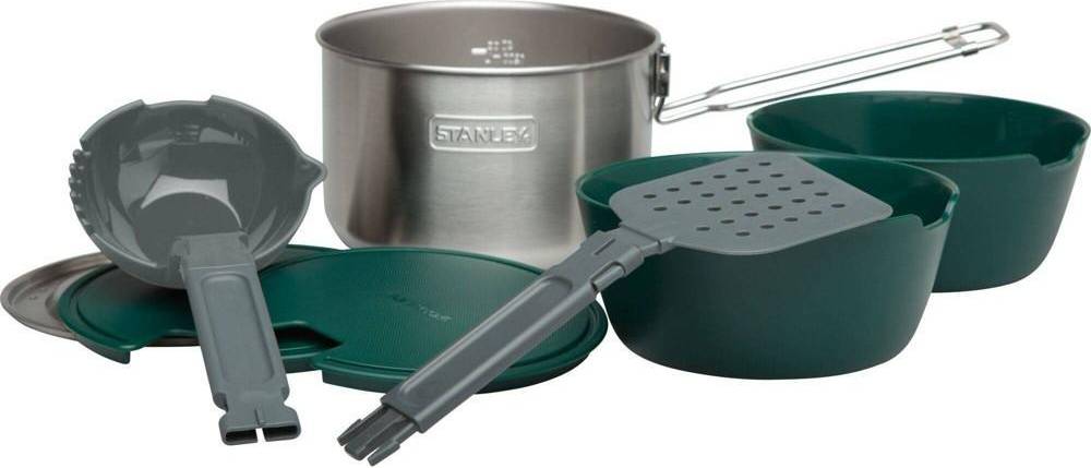Stanley Adventure Stainless Steel All-In-One Two Bowl Cook Set