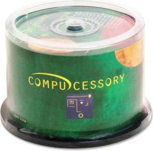 Cd r Compucessory CD Recordable Media CD-R 52x 700 MB 50-Pack