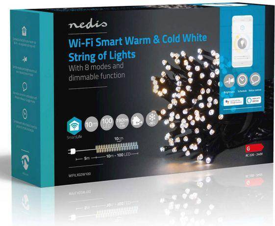 Nedis Light string String Light 100 Lamps