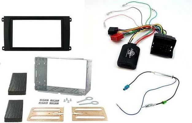 2din Connects2 2DIN Radiokit PORSCHE