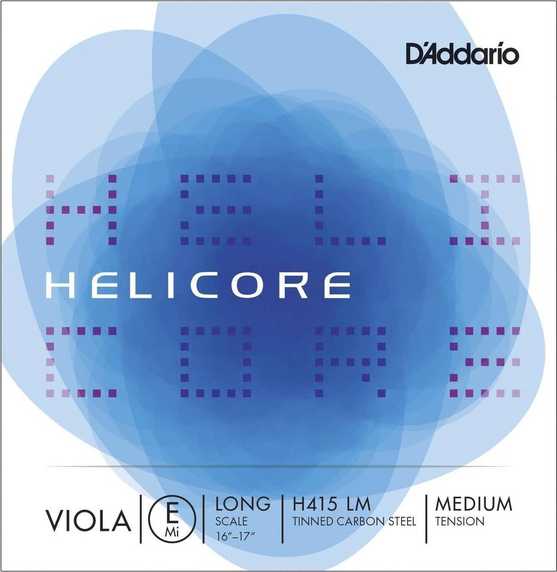 D'Addario Helicore Viola E String 16 In. Plus Medium