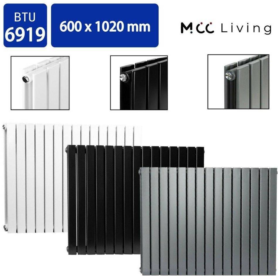 MCC Direct 600 1020mm Double Designer Panel Central Heating Radiator
