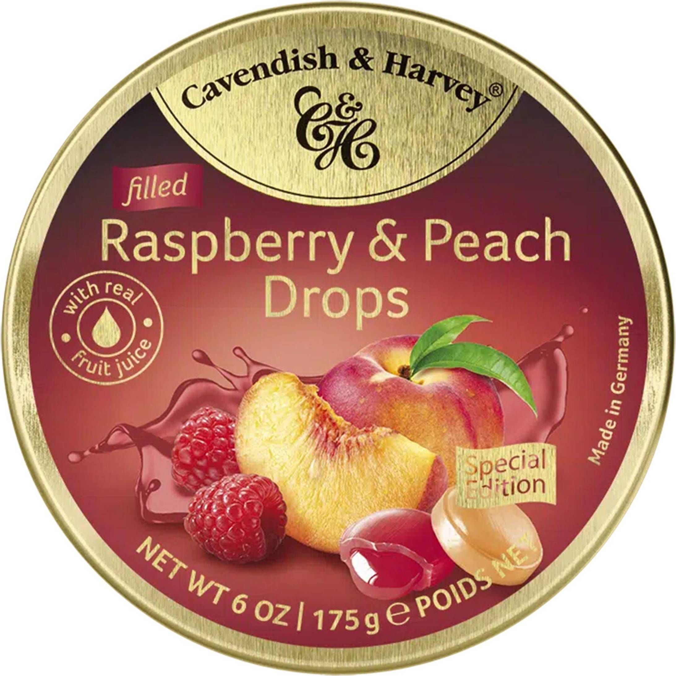 Cavendish & Harvey Cavendish Raspberry Peach Drops 175