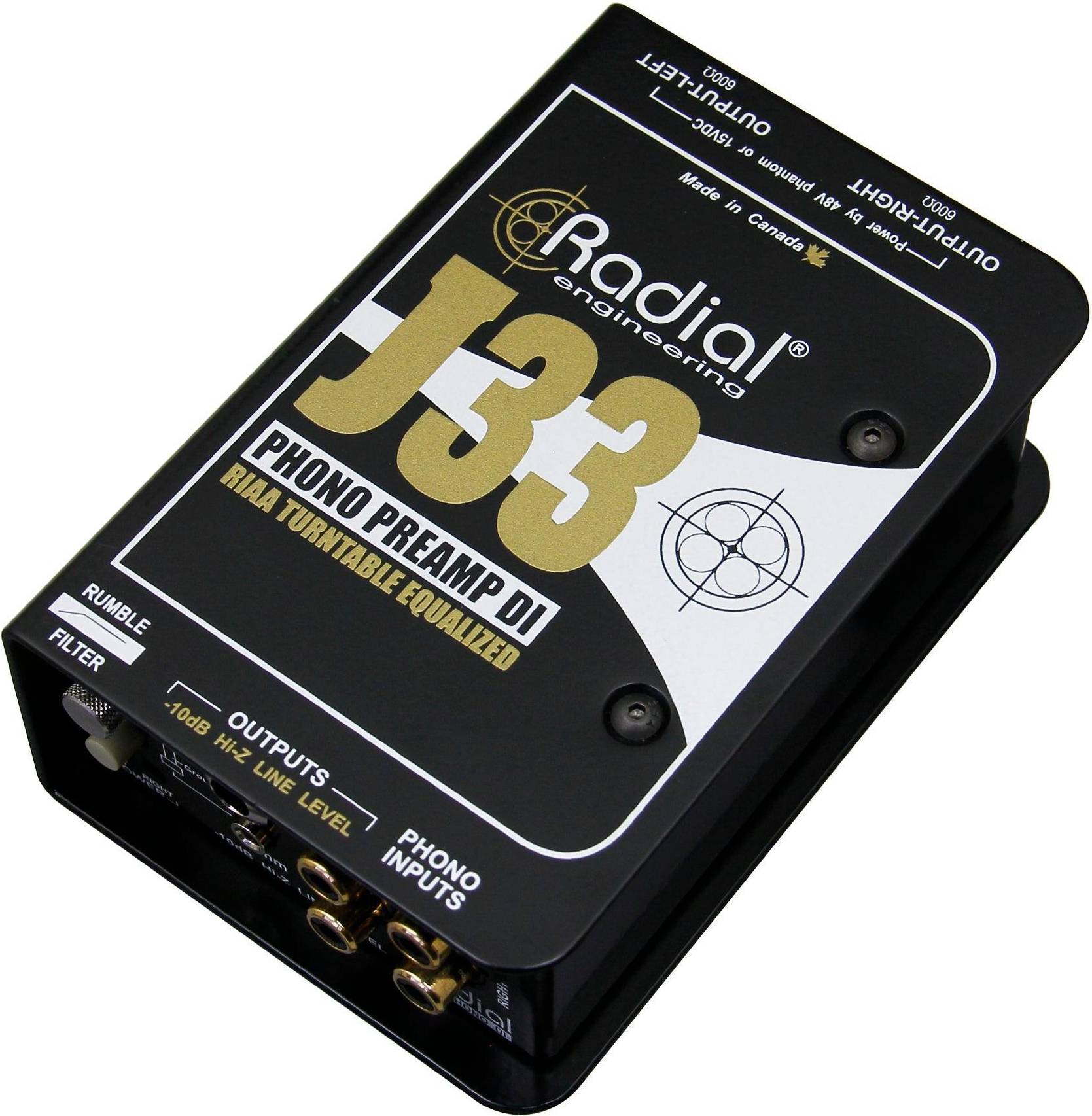 J33 Turntable Direct Box