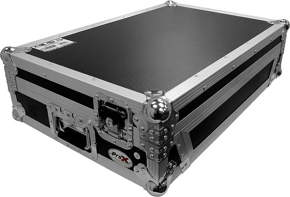 Prox flight case ProX Flight Case for Rane One DJ Controller with 1U Rack and Wheels - Black