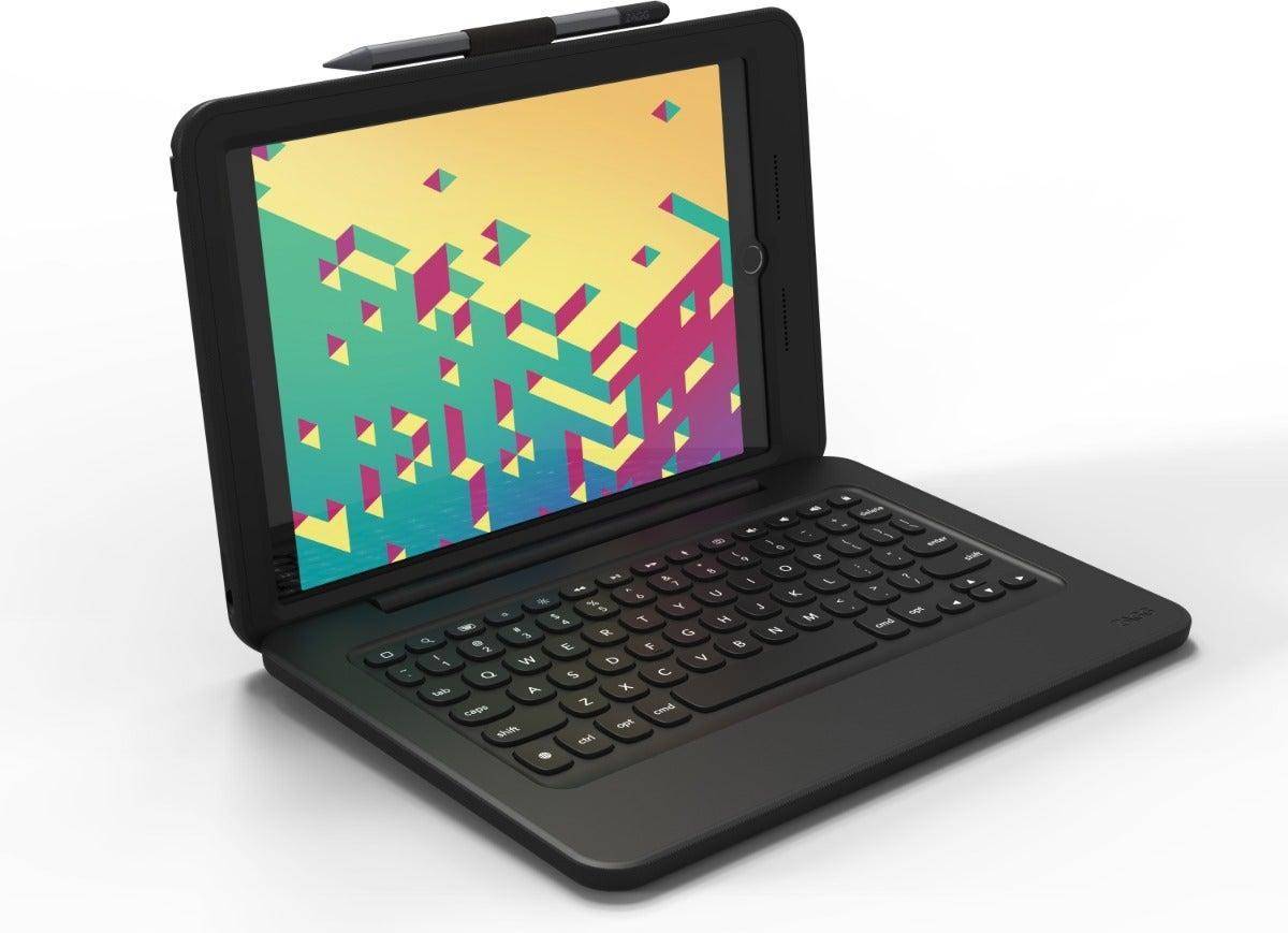 Apple ipad keyboard case Zagg Rugged Pro Connect Apple iPad Resistant, Case Combo w/Interlocking