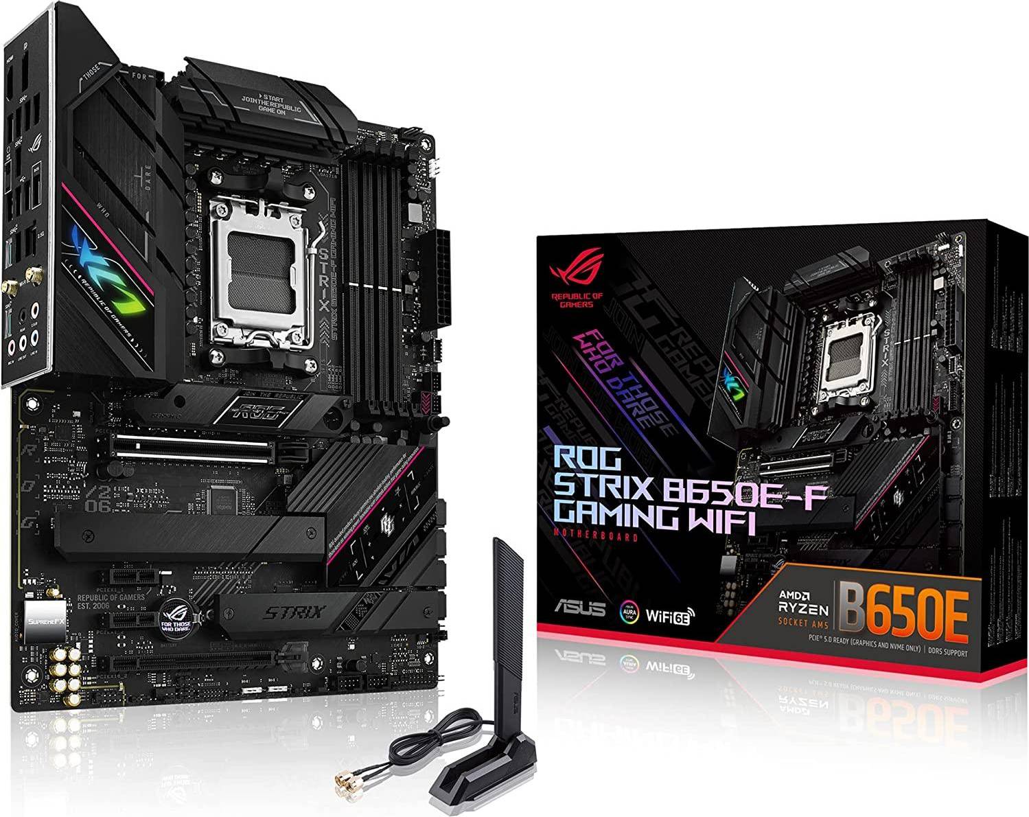 B650 motherboard wifi ASUS ROG STRIX B650E-F GAMING WIFI