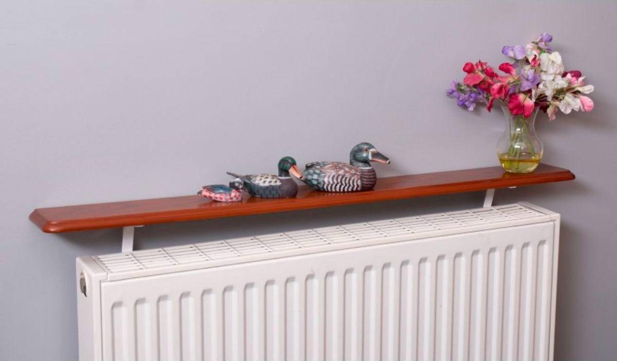 Greenhurst Gablemere 115.5cm Easy Fit Radiator Shelf