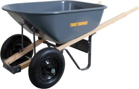 Wheelbarrow True Temper Wheelbarrow 6 cu. ft.