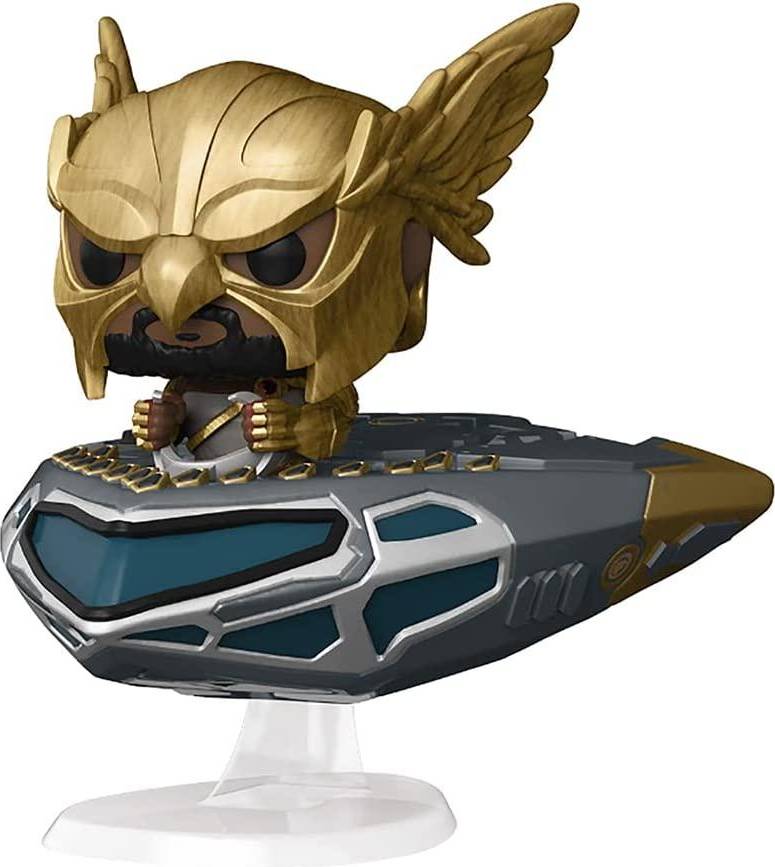 Funko Pop! Rides Black Adam Hawkman In Cruiser