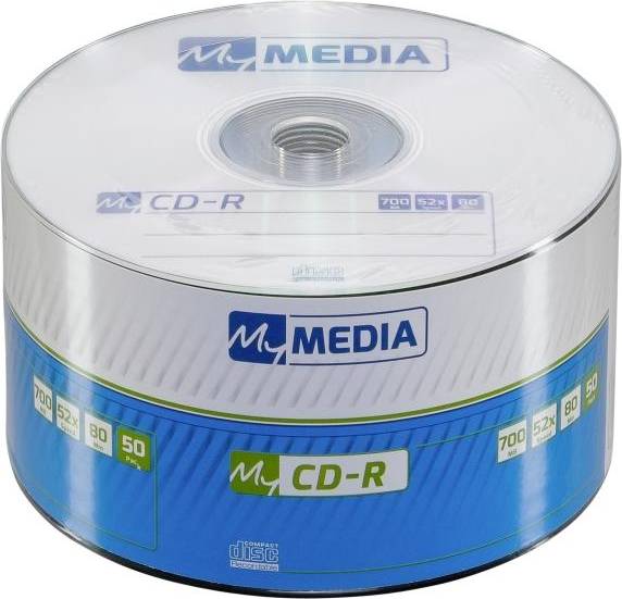 MyMedia CD-R 700MB 52x Spindle 50-Pack