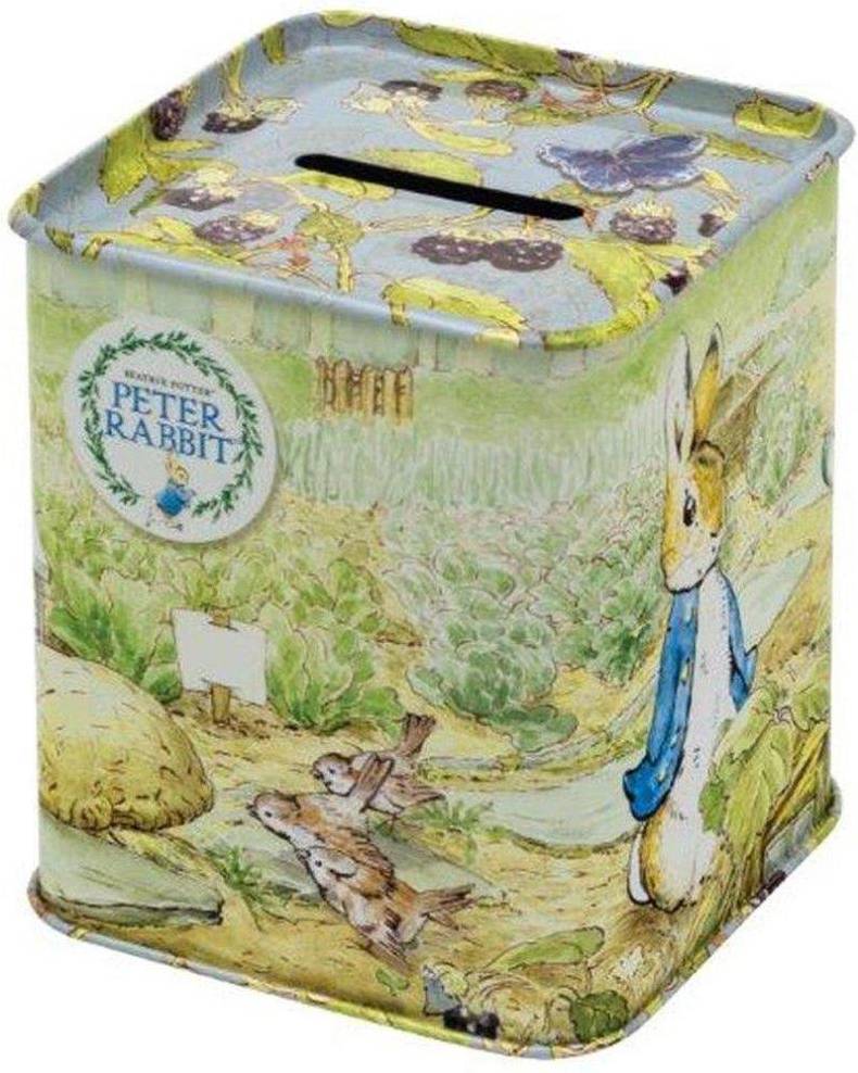 Beatrix Potter Rabbit Square Money Box