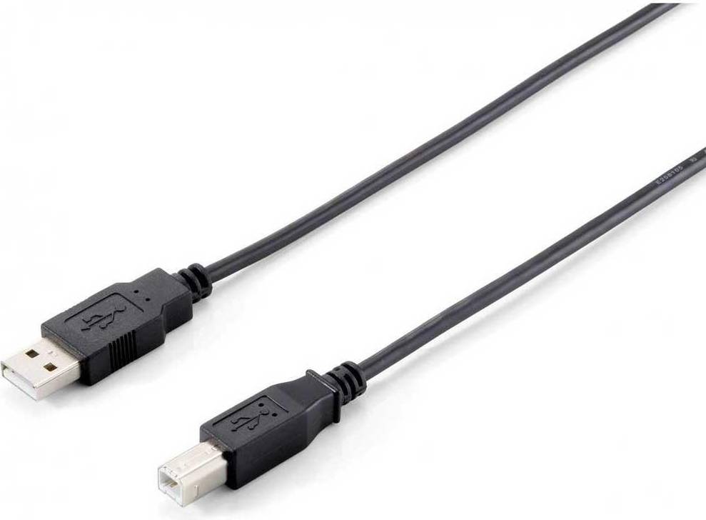 Equip USB cable USB-A plug, USB-B plug